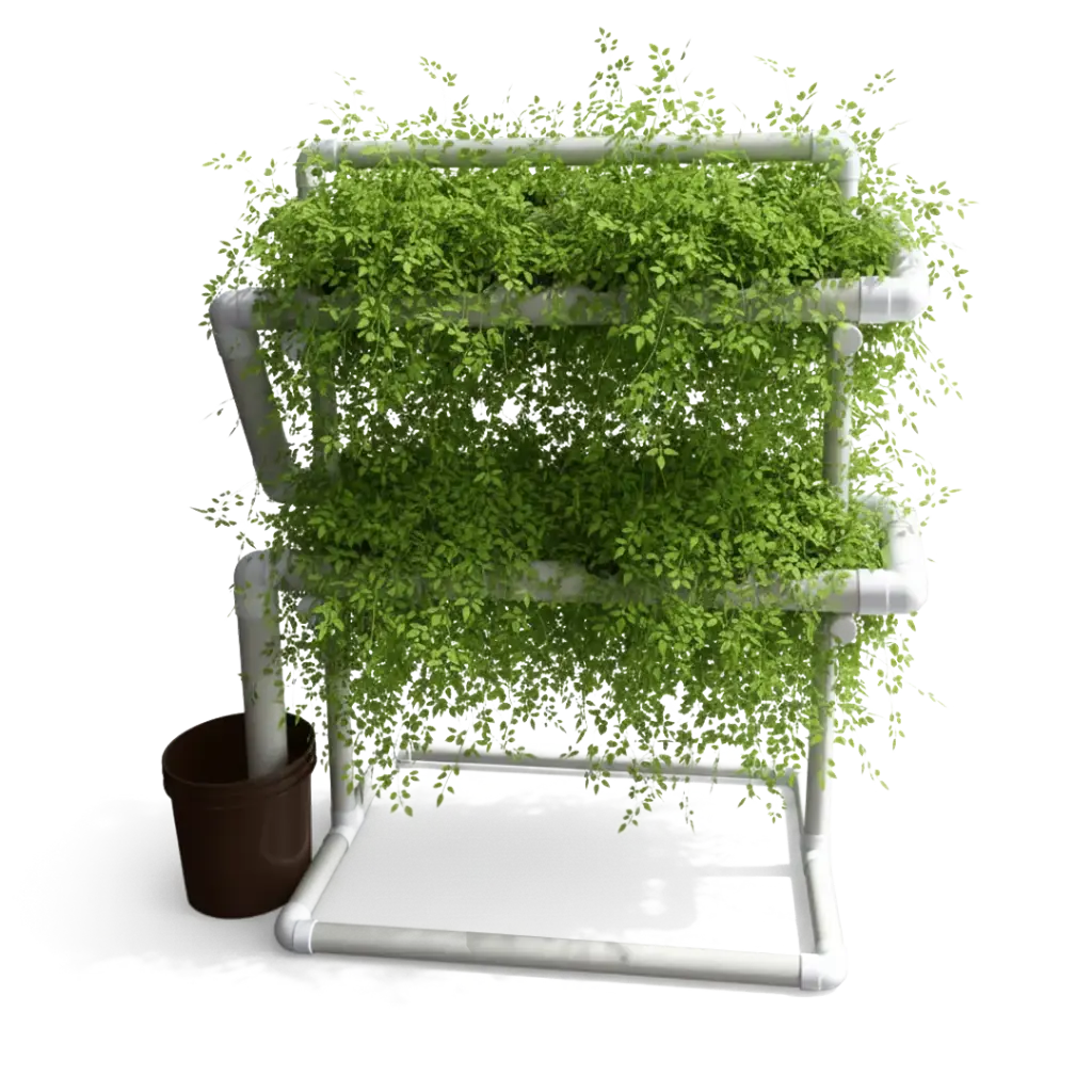 Sistema Hidropónico Vertical 28 plantas con Nutrientes