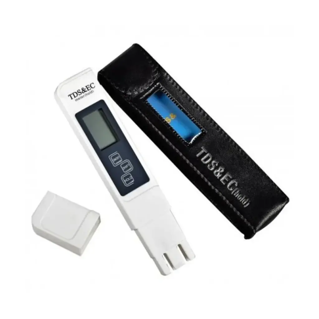 Medidor De TDS e EC Test de Agua Digital Calibración Automática
