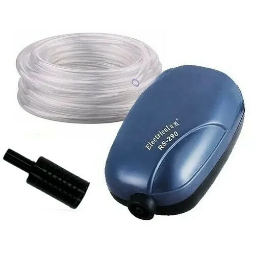 Aireador de 1 Salida + Piedra Difusora + Manguera Flexible de 2m