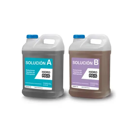 Nutrientes Hidroponia (Plantas verdes) – Rendimiento 100L