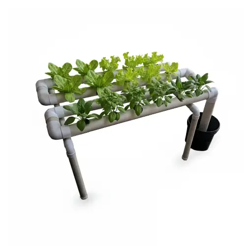 Sistema Hidropónico 28 plantas con Insumos