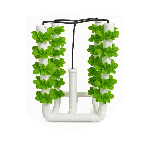 Sistema Hidropónico Vertical 80 plantas con Nutrientes